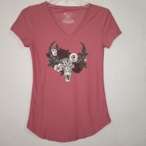 Skull and Rose's Tee